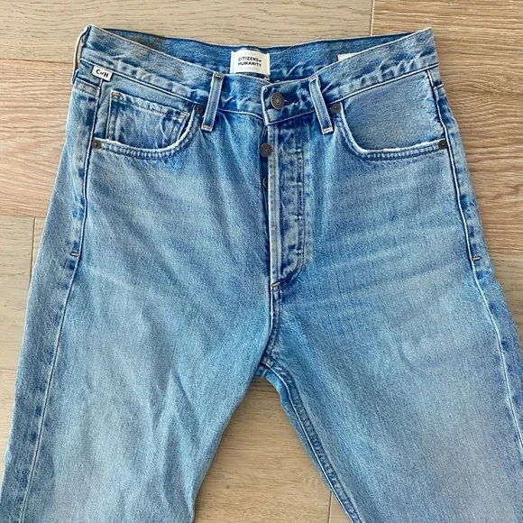 Citizens of Humanity “Charlotte” High Rise Straight Jeans, size 27 - Picture 12 of 16